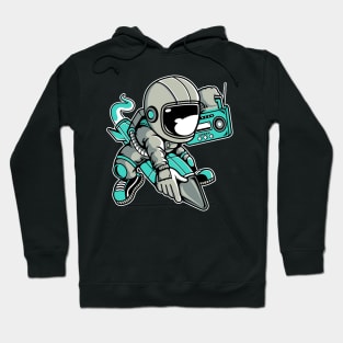 Astronaut Rocket Hoodie